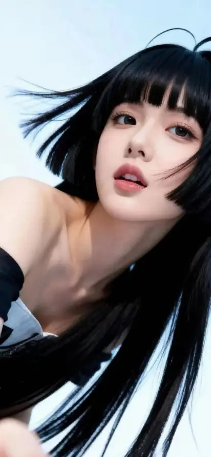 4k写真壁纸 - 刘海 - 时尚 - 气质「哲风壁纸」