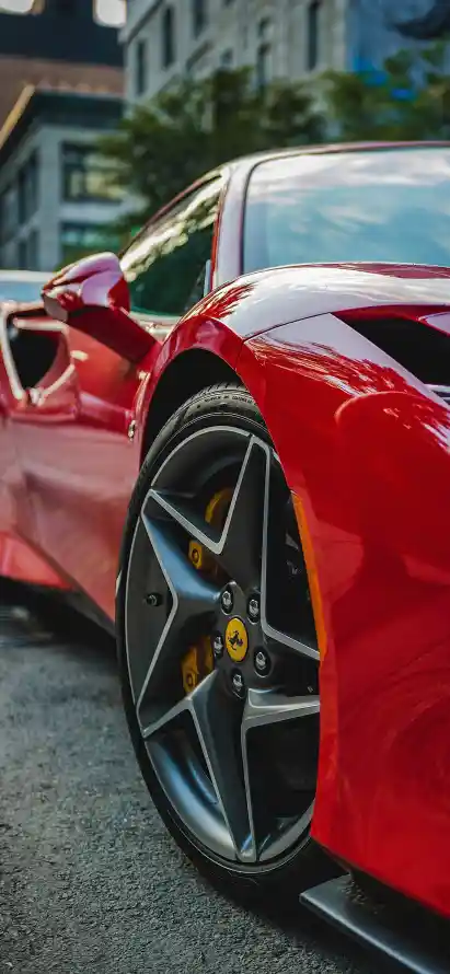 4k机械壁纸 - 汽车 - 轮毂 - 轮胎「哲风壁纸」