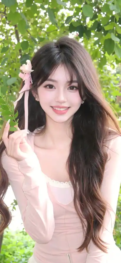 4k卷发壁纸 - 发饰 - 户外 - 清新「哲风壁纸」