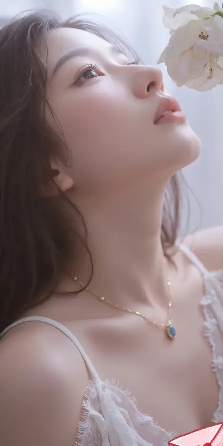 4k仰头壁纸 - 柔美 - 清新 - 美女「哲风壁纸」