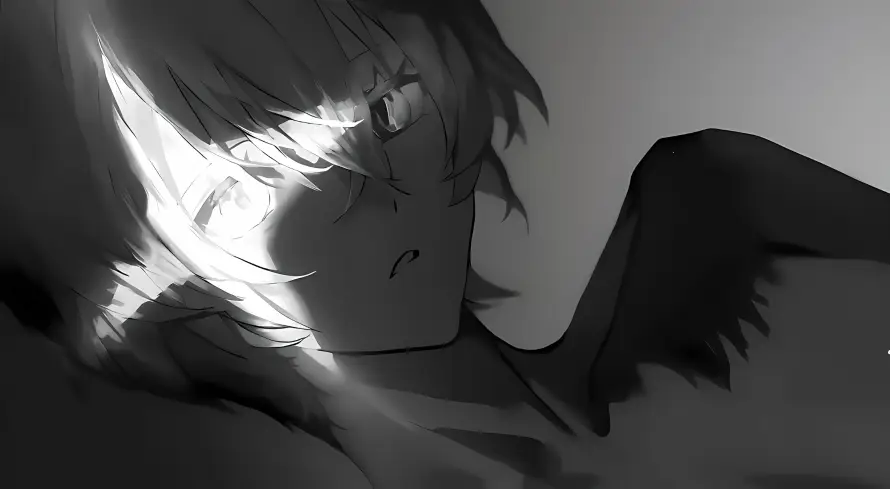 2k简约壁纸-暗黑系 - 黑白-光影艺术壁纸分享「哲风壁纸」