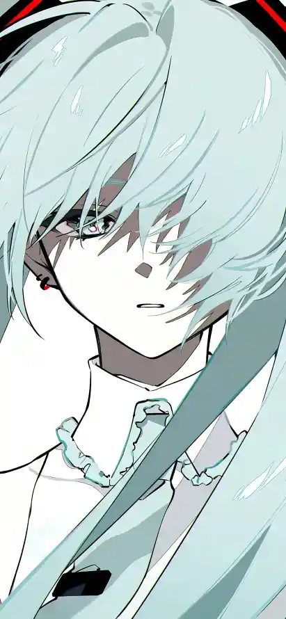 4k蓝发壁纸 - 二次元 - 动漫人物 - 动漫帅哥「哲风壁纸」