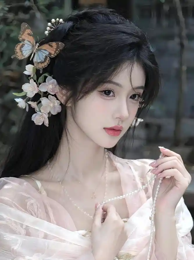 4k人物壁纸 - 户外 - 纱衣 - 美女「哲风壁纸」