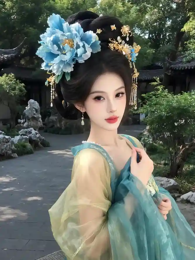 4k人物壁纸 - 发饰 - 古装 - 古风「哲风壁纸」