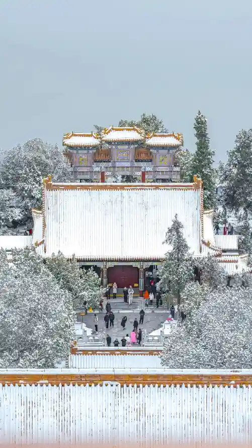 4k冬季壁纸 - 北京 - 园林 - 旅游「哲风壁纸」