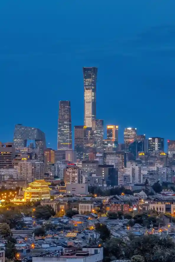 4k北京壁纸 - 城市 - 夜晚 - 夜景「哲风壁纸」