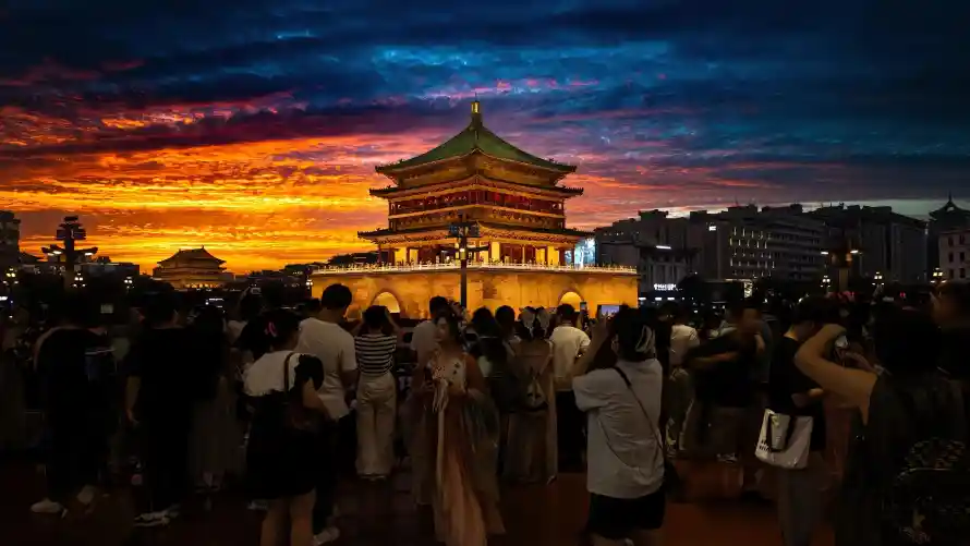 4k人群壁纸 - 城市 - 天空 - 摄影「哲风壁纸」