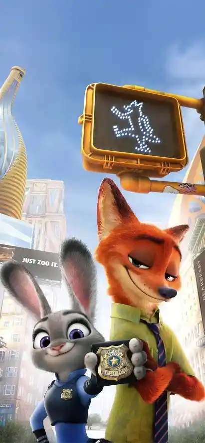 4k狐狸壁纸 - 相机 - 警服 - 兔子警官「哲风壁纸」