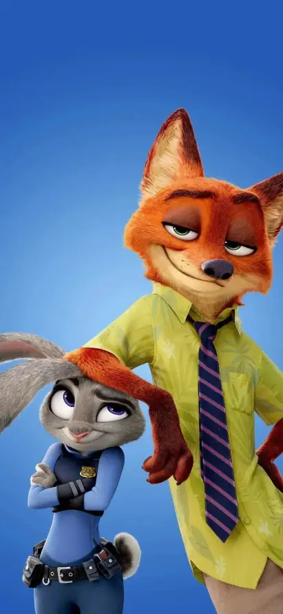 4k尼克壁纸 - 朱迪 - 动物拟人 - 动画角色「哲风壁纸」