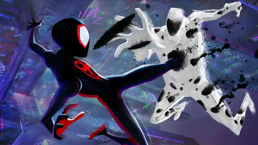 4k斑点壁纸 - 蜘蛛侠 - 动作画面 - 动漫角色「哲风壁纸」