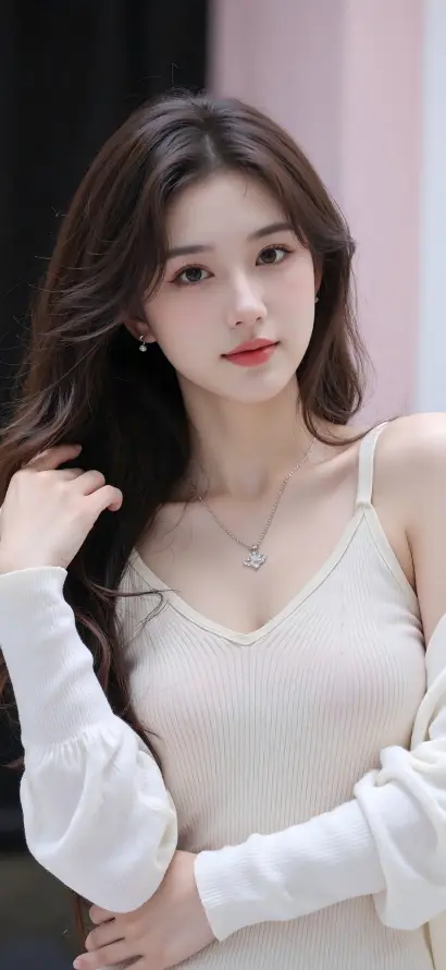 4k优雅壁纸 - 吊带 - 时尚 - 气质「哲风壁纸」