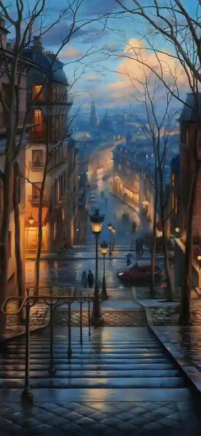 4k壁纸壁纸 - 建筑 - 手机 - 油画「哲风壁纸」