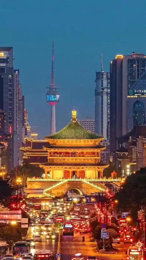 4k壁纸壁纸 - 夜景 - 建筑 - 灯光「哲风壁纸」