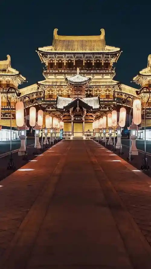 4k夜景壁纸 - 景点 - 步道 - 河南「哲风壁纸」