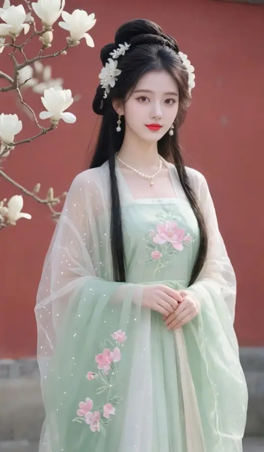 4k发饰壁纸 - 发髻 - 古装 - 古风「哲风壁纸」