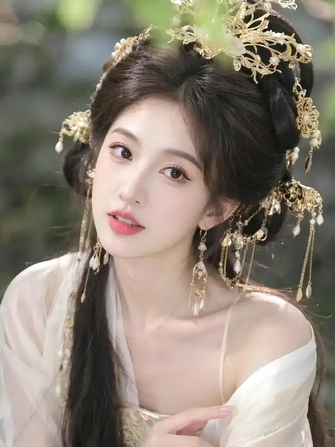 4k发饰壁纸 - 古装 - 古风 - 妆容「哲风壁纸」