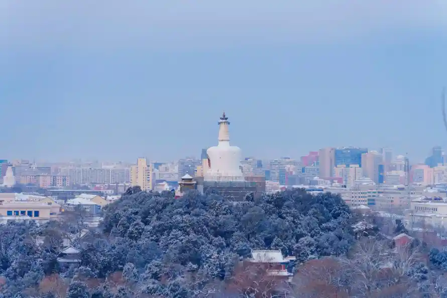 4k冬季壁纸 - 北京 - 园林 - 城市「哲风壁纸」
