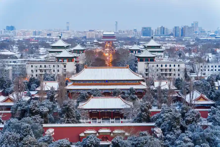 4k冬季壁纸 - 北京 - 宫殿 - 故宫「哲风壁纸」