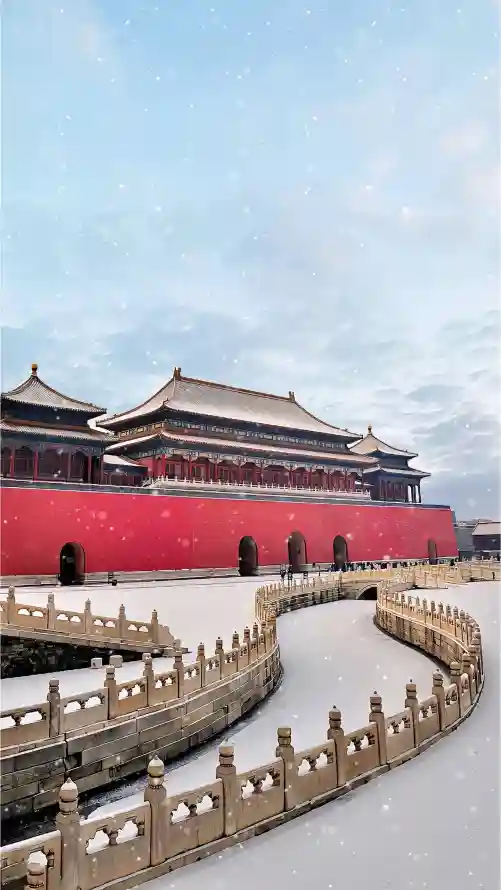 4k冬季壁纸 - 北京 - 宫殿 - 故宫「哲风壁纸」