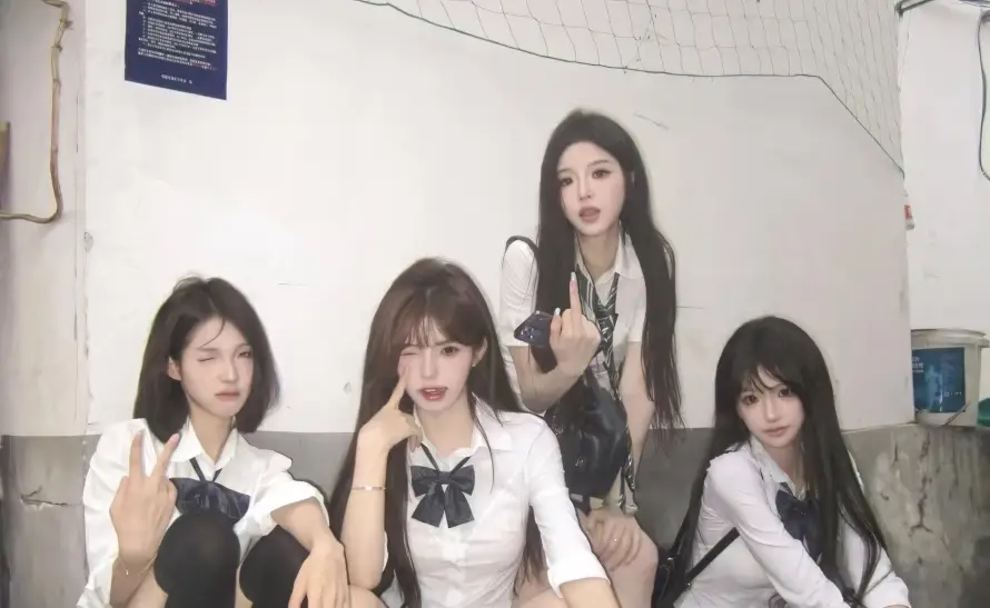 4kjk壁纸 - 坐姿 - 女生 - 室内「哲风壁纸」