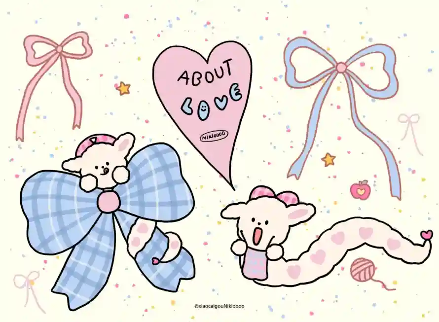 4k卡通壁纸 - 可爱 - 小羊 - 星星「哲风壁纸」 4k卡通壁纸 - 可爱 - 小羊 - 星星「哲风壁纸」