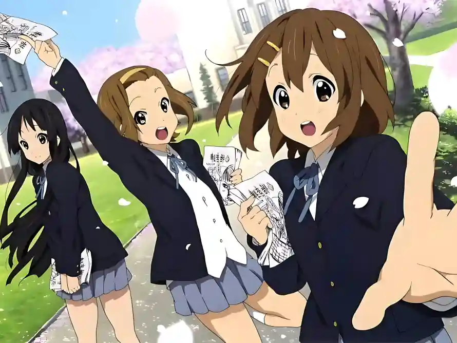 4k少女壁纸 - 校园 - 校服 - 活力「哲风壁纸」