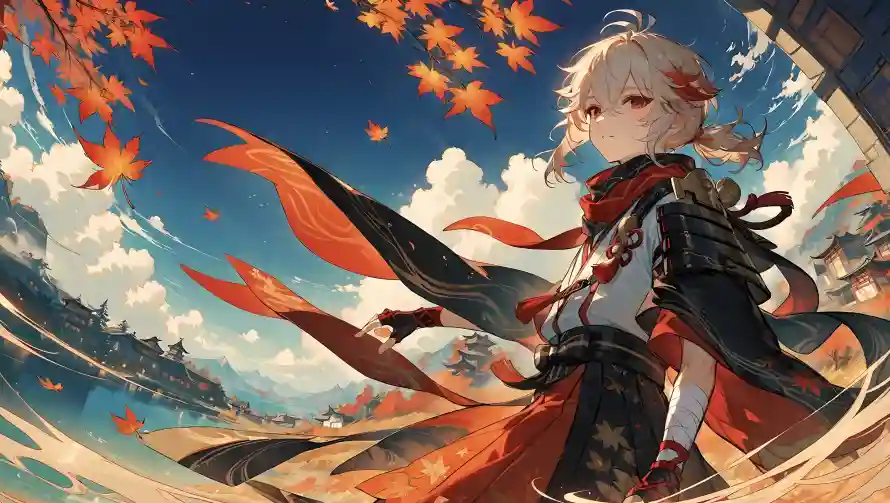 4k云朵壁纸 - 原神 - 和风 - 天空「哲风壁纸」