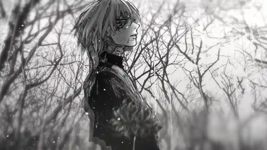 4k喰种壁纸 - 枯树 - 树林 - 独眼「哲风壁纸」