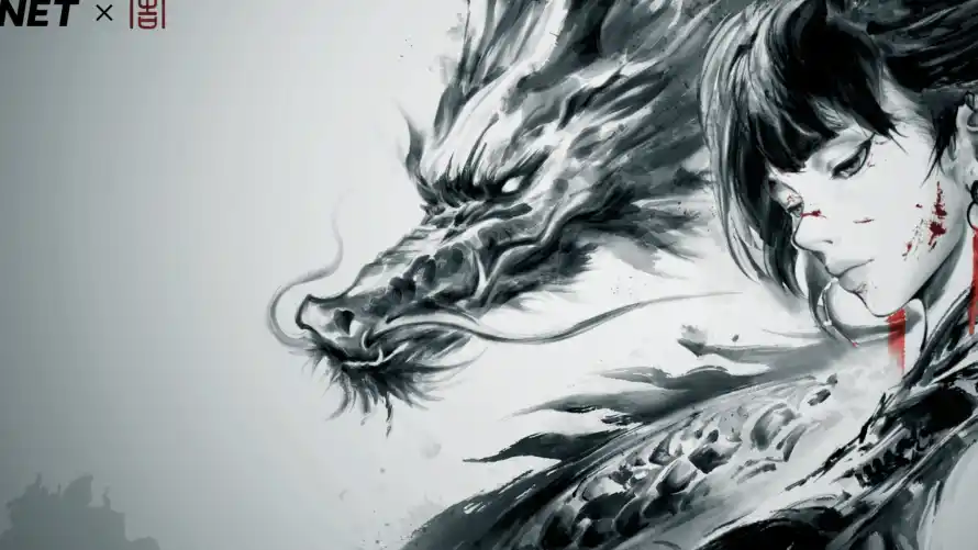 4k动漫壁纸 - 龙 - 古风 - 水墨「哲风壁纸」