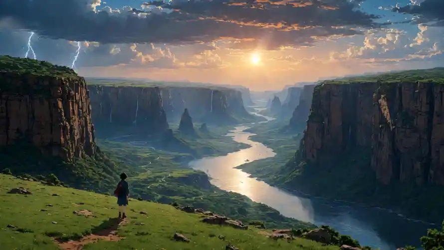 4k云层壁纸 - 人物 - 地貌 - 山河「哲风壁纸」