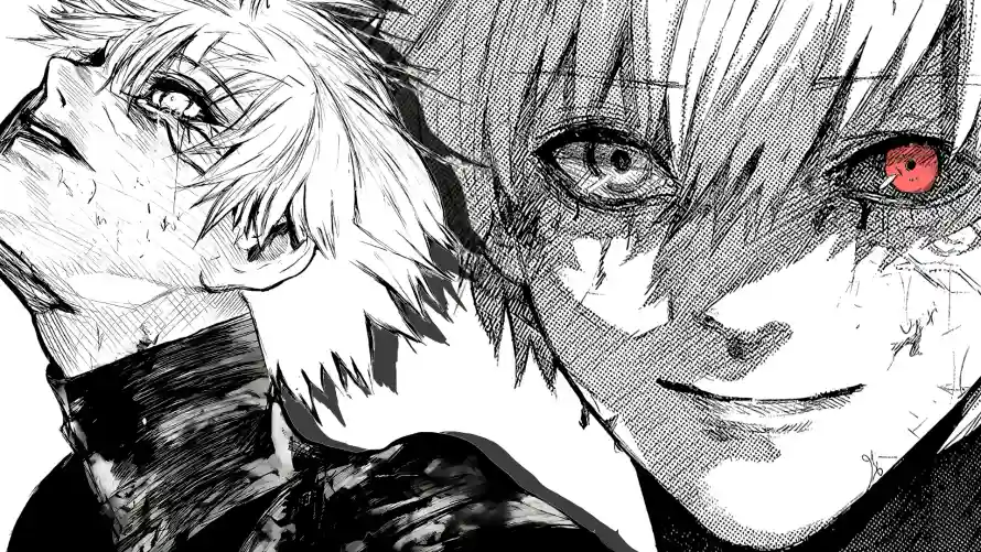 4k伤痕壁纸 - 喰种 - 插画 - 独眼「哲风壁纸」