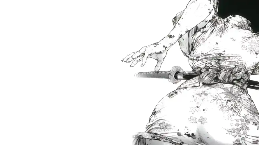 4k动漫壁纸 - 刀 - 武士 - 红温「哲风壁纸」