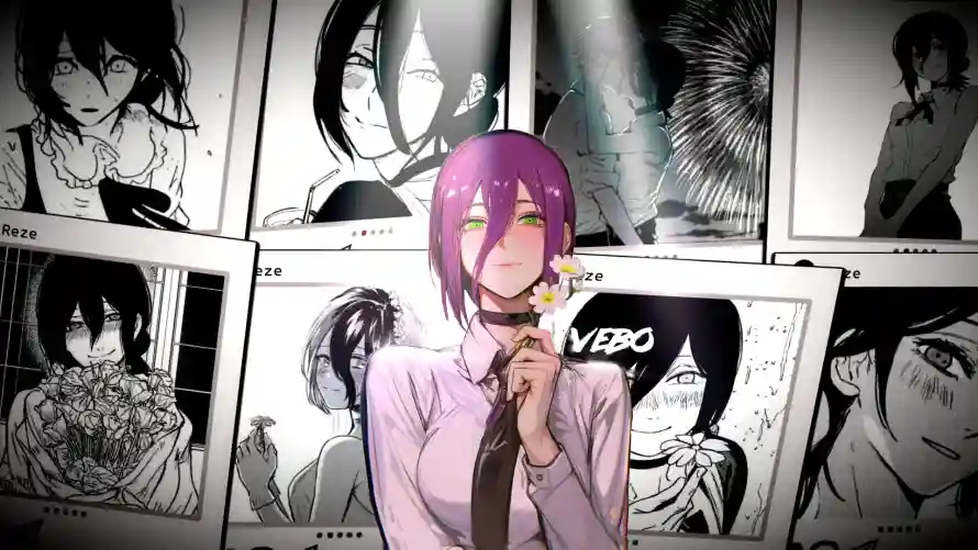 4k女孩壁纸 - 红温 - 领带 - 动漫人物「哲风壁纸」