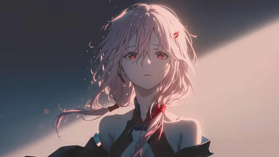 4k女孩壁纸 - 楪祈 - 红温 - 红瞳「哲风壁纸」