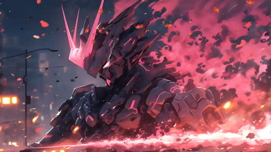 4k机械壁纸 - 机甲 - 火花 - 科幻「哲风壁纸」