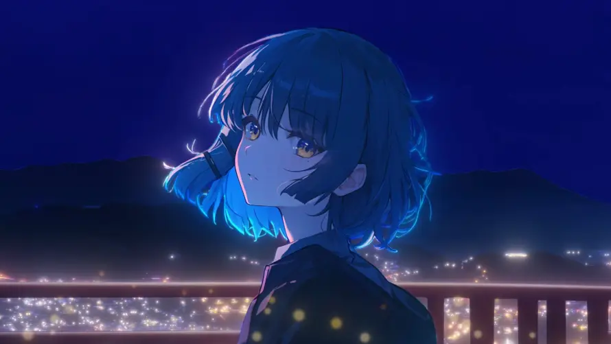 4k城市壁纸 - 夜晚 - 夜景 - 少女「哲风壁纸」