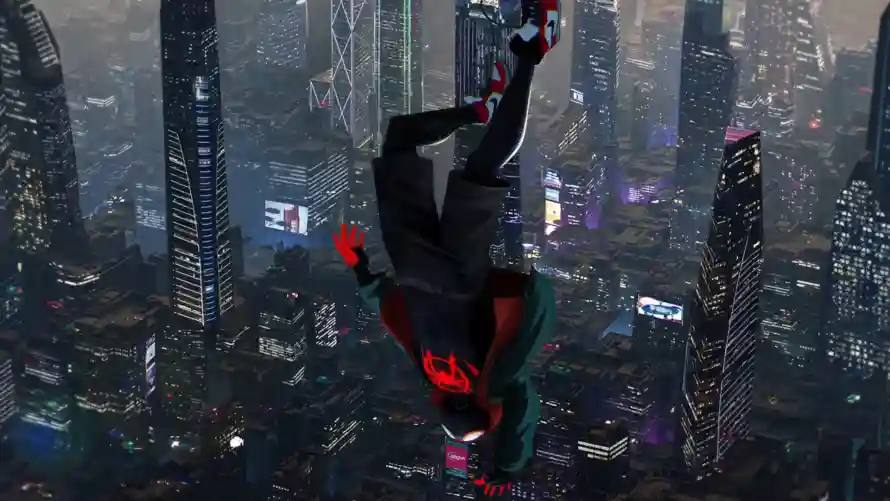 2k动作壁纸-蜘蛛侠壁纸和动漫-城市灯光热门的壁纸「哲风壁纸」