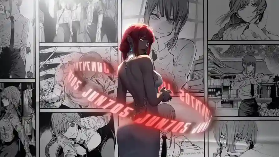 4k动漫壁纸 - 红温 - 背影 - 动漫场景「哲风壁纸」