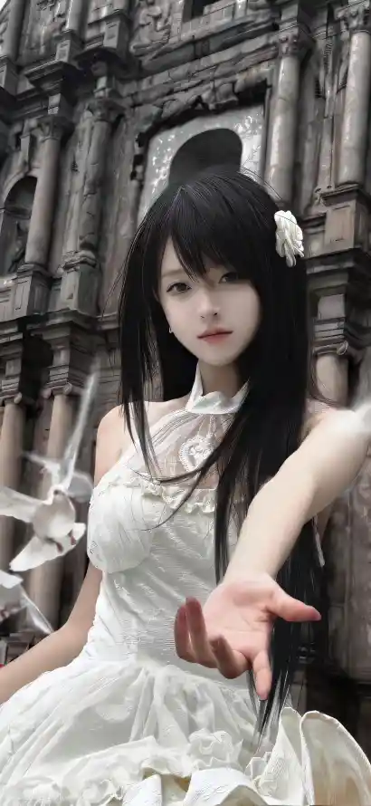 4k优雅壁纸 - 发饰 - 壁纸 - 气质「哲风壁纸」