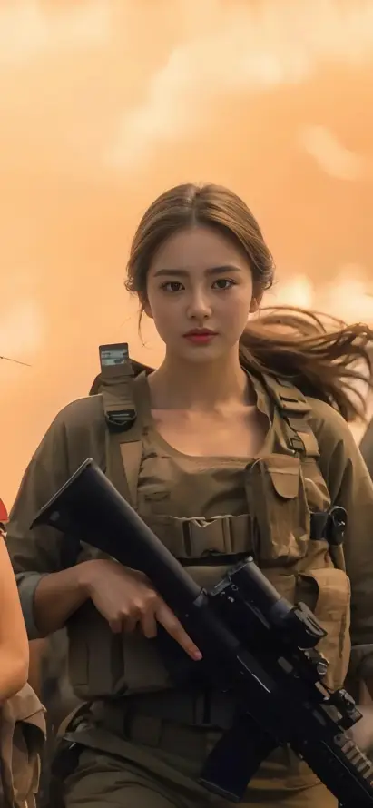 4k壁纸壁纸 - 帅气 - 户外 - 持枪「哲风壁纸」