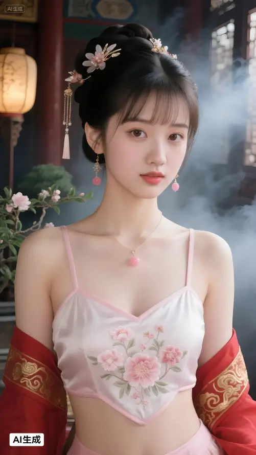 4k古装壁纸 - 壁纸 - 汉服 - 灯笼「哲风壁纸」