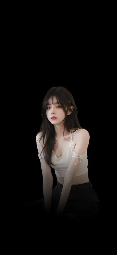 4k人像壁纸 - 写真 - 坐姿 - 壁纸「哲风壁纸」