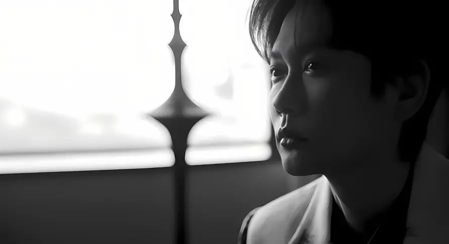 2k侧脸壁纸-孟鹤堂与光影-人物摄影壁纸推荐「哲风壁纸」