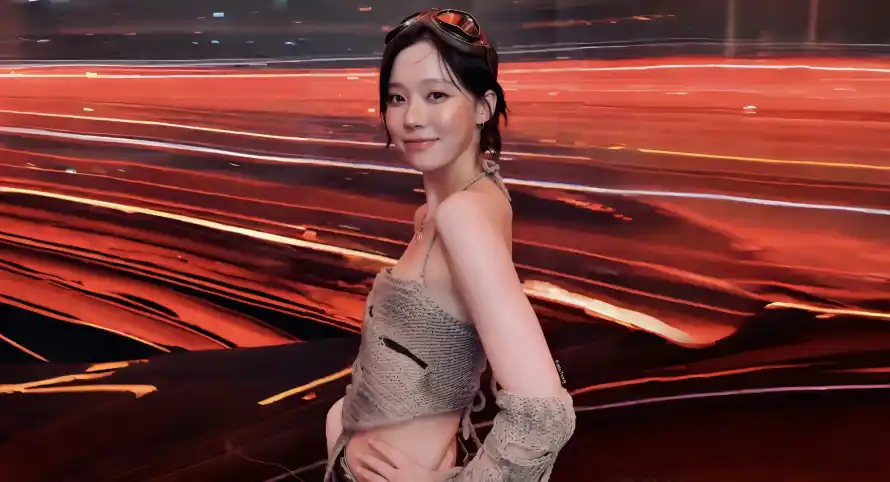 4k光影壁纸 - 时尚 - 美女 - 辣妹「哲风壁纸」