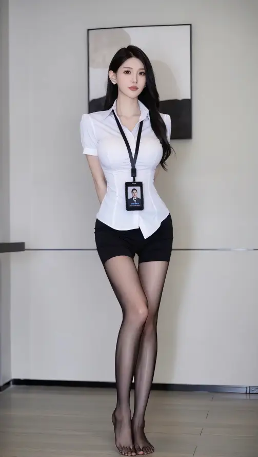 4k壁纸壁纸 - 工牌 - 气质 - 美女「哲风壁纸」