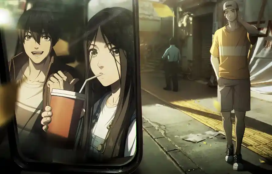 4k动漫壁纸 - 场景 - 王也 - 街头「哲风壁纸」