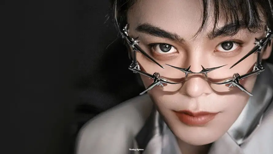 4k特写壁纸 - 帅气 - 演员 - 白衬衫「哲风壁纸」