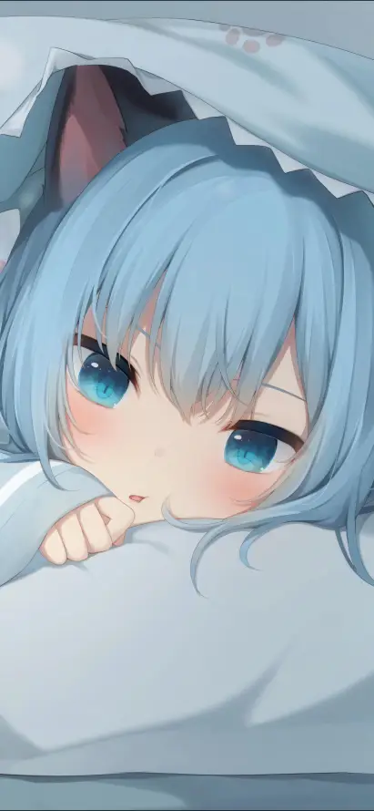 4k可爱壁纸 - 治愈 - 猫娘 - 猫耳「哲风壁纸」