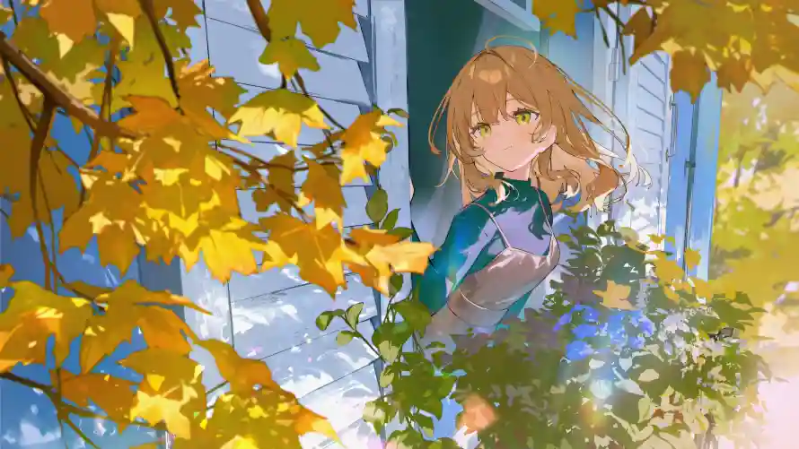 4k建筑壁纸 - 户外 - 枫叶 - 植物「哲风壁纸」