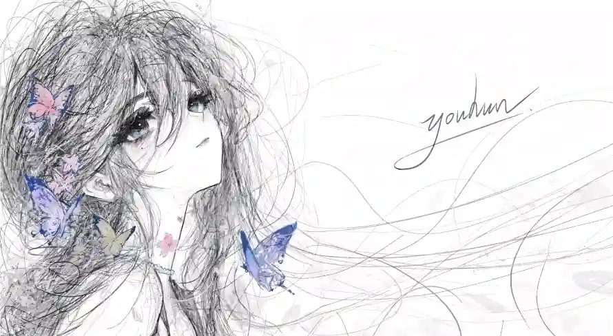 4k发丝壁纸 - 发饰 - 少女 - 手绘「哲风壁纸」 4k发丝壁纸 - 发饰 - 少女 - 手绘「哲风壁纸」